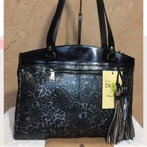 Last one NWT Patricia Nash Glitter Rose Poppy Tote